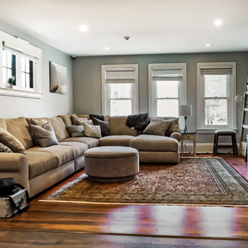 Men’s Collegiate House Living Room