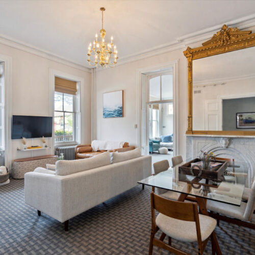 Women’s Flagship House Living Room